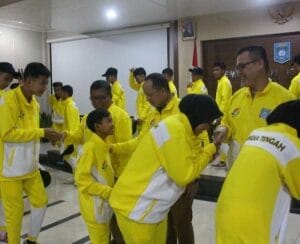 ‎Algafry Lepas Kontingen Kejurda Pelajar Tingkat Provinsi