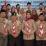 ‎Bawaslu Bateng dan Kwarcab Pramuka Kukuhkan Pengurus Saka Adhyasta Pemilu