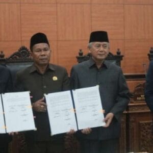 ‎Bupati dan Ketua DPRD Tandatangani Nota Kesepakatan KUA dan PPAS APBD 2026