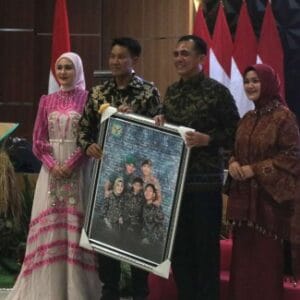 ‎Pisah Sambut Danrem 045/Garuda Jaya, Bupati Bateng Algafry Sampaikan ini