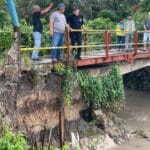 ‎Perbaikan Dinding Sungai Jembatan Desa Jelutung Segera Dikerjakan Bulan Ini