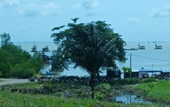 ‎Ponton Tambang Hantam Pesisir Pantai Tanjung Bunga Pangkalpinang  ‎