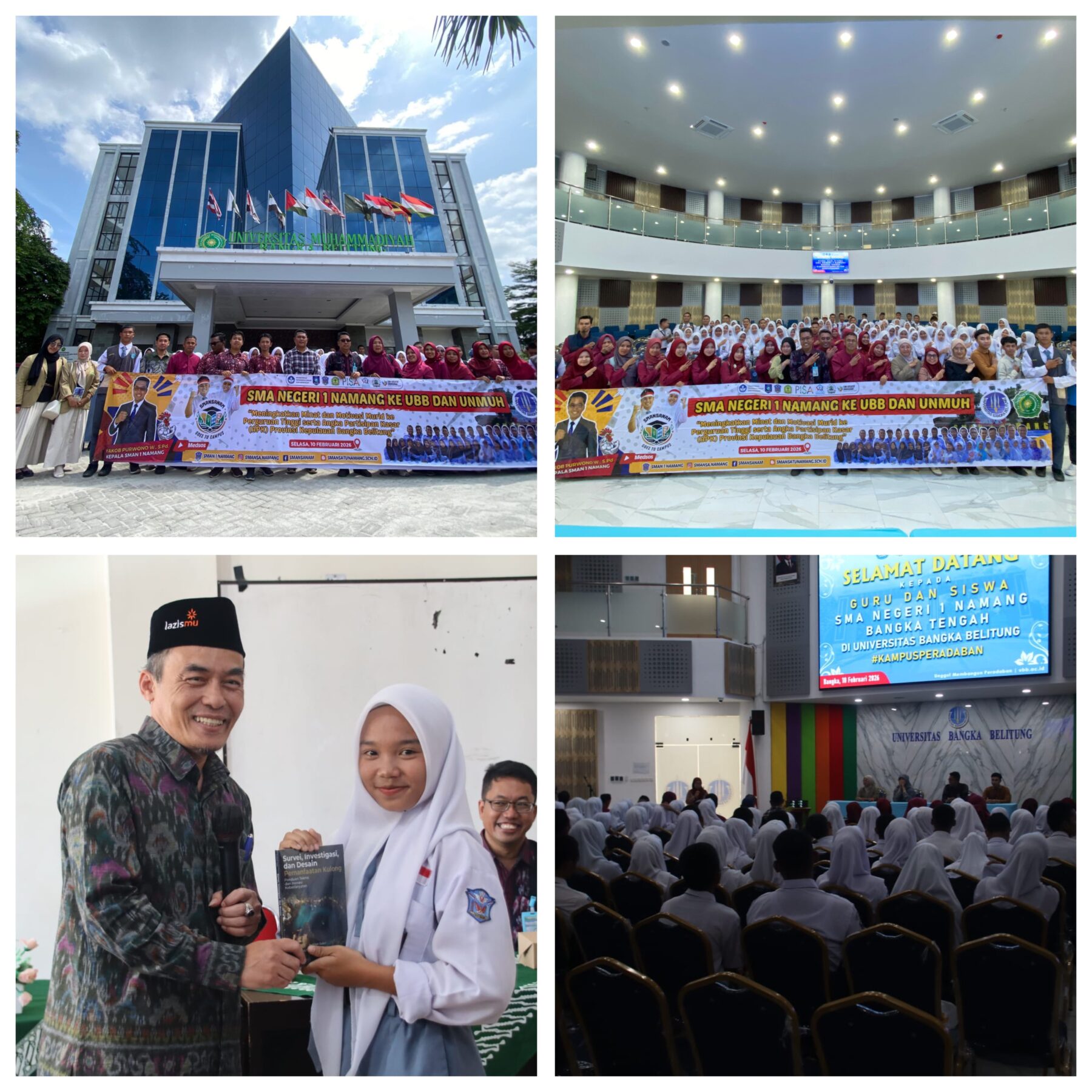 Dongkrak APK Perguruan Tinggi, SMAN 1 Namang Luncurkan Program Goes to Campus