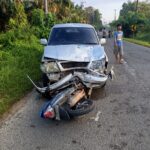 Mobil VS Motor di Beruas, Dua Orang Meninggal Dunia Ditempat