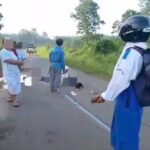 Tabrakan dengan Truk, Satu Siswa SMP Payung Meninggal Ditempat