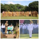 Camat Namang Pimpin Upacara di SMAN 1 Namang : Tekankan Adab dan Semangat Pantang Menyerah