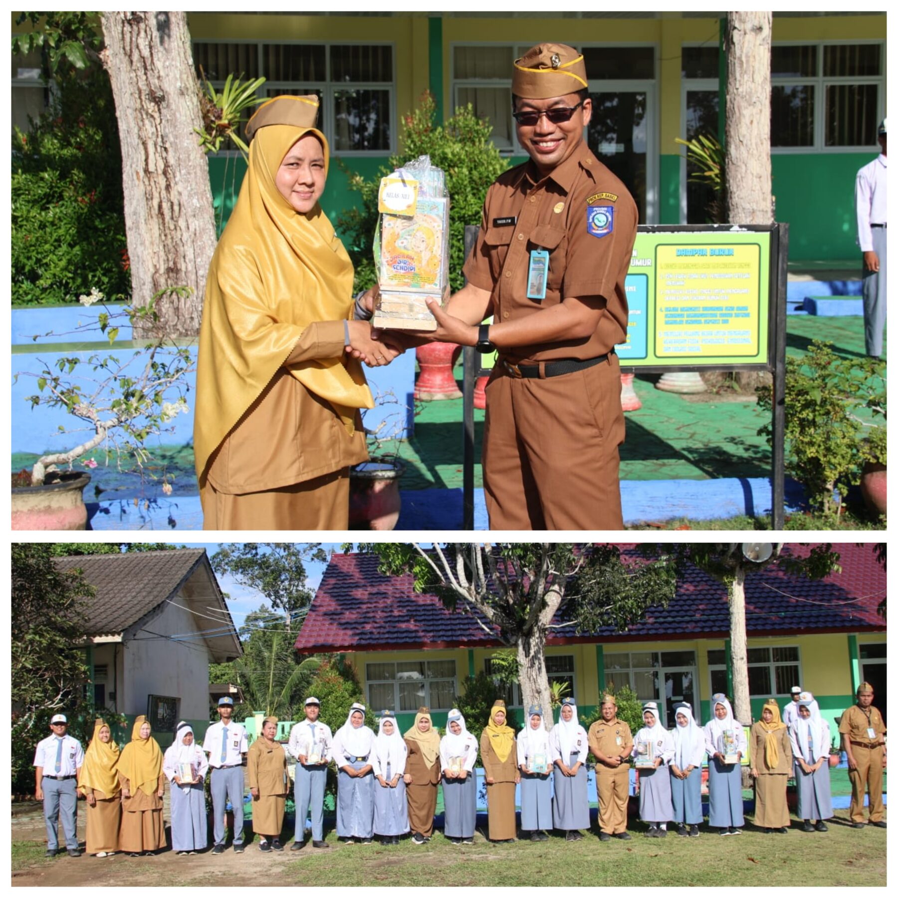 Alumni SMAN 1 Namang Perkuat Gerakan Literasi Melalui Aksi Donor Novel