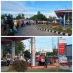 ‎Pertamax Melonjak, Antrean Pertalite di SPBU Berok Mengular