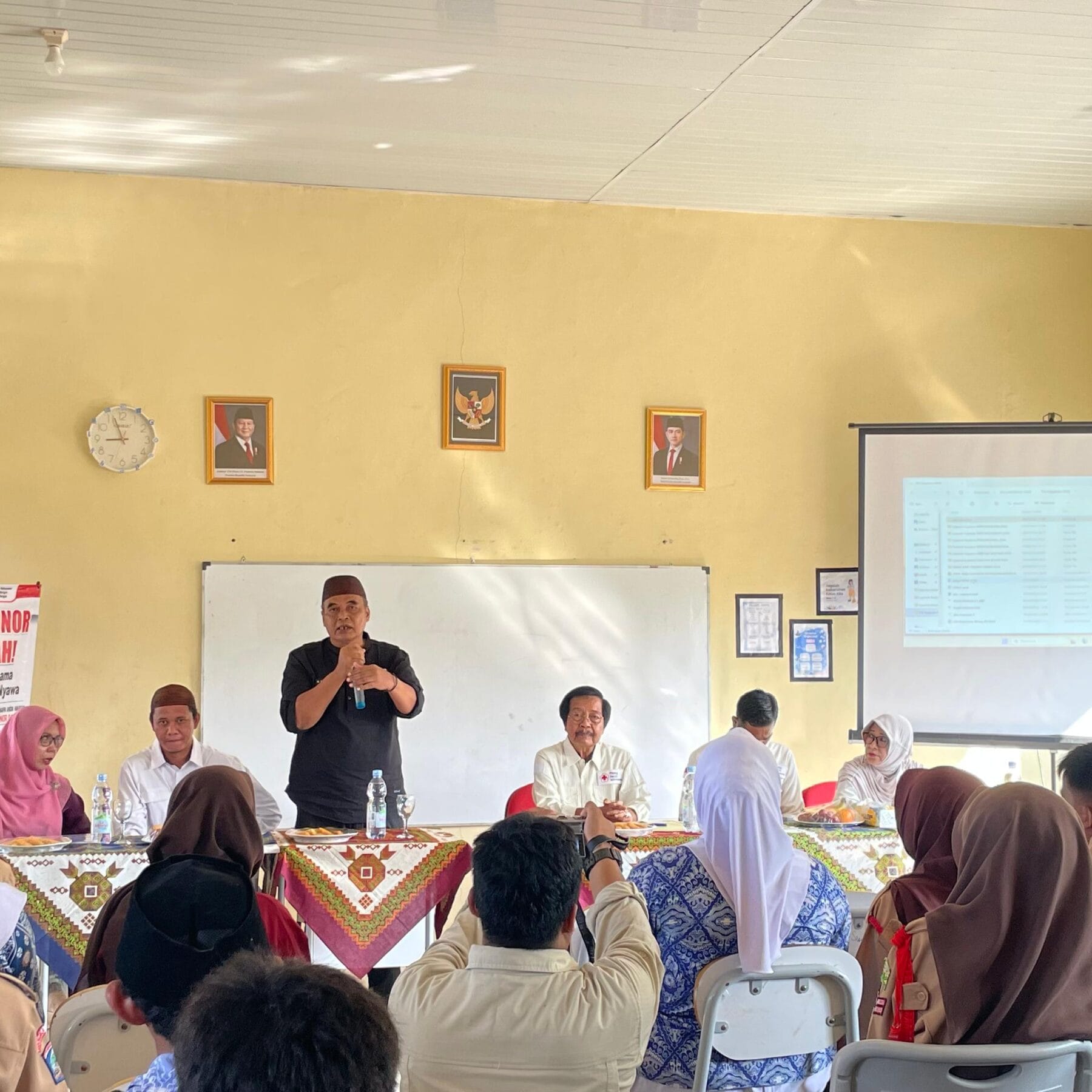 ‎PMI Babel dan PMI Bangka Tengah Gelar Edukasi Satuan Pendidikan Aman Bencana