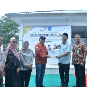 ‎PT MSP dan PT AEGA Prima Wujudkan Rumah Layak Huni & Balai Posyandu Baru untuk Warga Jelitik Sungailiat