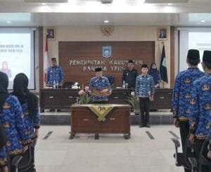 ‎Lantik 44 PNS, Algafry : Disiplin dan Integritas Kunci Utama