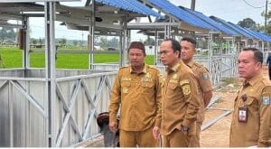 ‎Bupati Algafry Tinjau Pembangunan Stan UMKM di Pelangi Sawah Namang, Dorong Wisata dan Ekonomi Lokal Kian Tertata