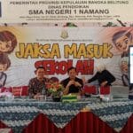 Tingkatkan Kesadaran Hukum Siswa, Kejati Babel Gelar Program Jaksa Masuk Sekolah di SMAN 1 Namang