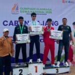 ‎Ukir Sejarah, Bintang Rizky Adha Juara 1 O2SN Nasional Cabang Trilomba, PGRI Bateng Berikan Apresiasi 