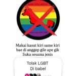 Viral! Ajakan Tolak LGBT di Bangka Belitung Menggema di Media Sosial