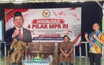 Perkuat Karakter Kebangsaan Pelajar SMAN 1 Namang, Bahar Buasan Tanamkan Nilai Empat Pilar