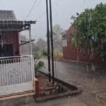 Hujan Deras Guyur Kota Pangkalpinang