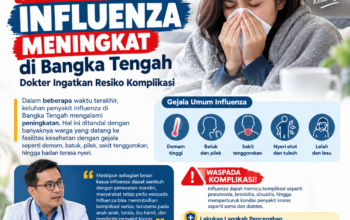 Keluhan Penyakit Influenza Meningkat di Bangka Tengah, Dokter Ingatkan Resiko Komplikasi 