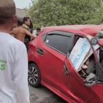 Adu Kambing Brio dan Truk Hino di Jelutung, Diduga Satu Keluarga Meninggal Dunia 